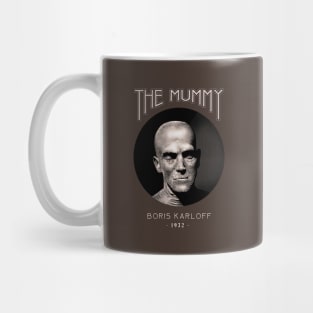 Boris Karloff as The Mummy Mug